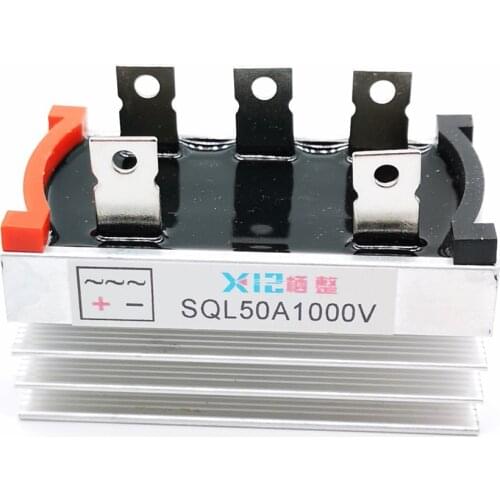 New SQL 50A 1000V Three-Phase Bridge Rectifier Brushless Generator With Heatsink SQL50A1000V