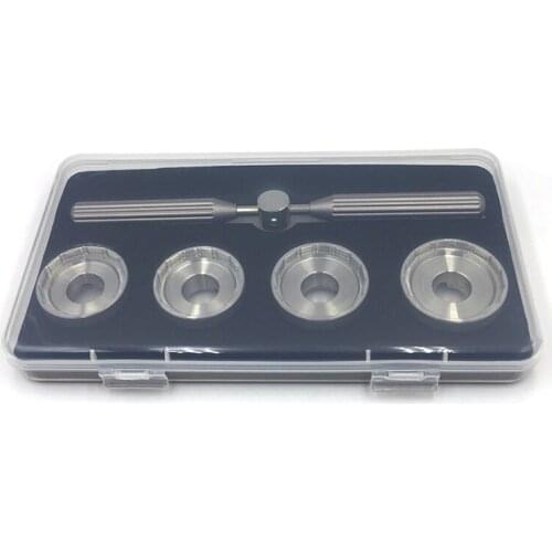 1 Set All-steel Case Tool Screw Back Watch opener for Breitling Watch 34mm 35mm 36mm 38mm Watch Repair Tools Case Screw