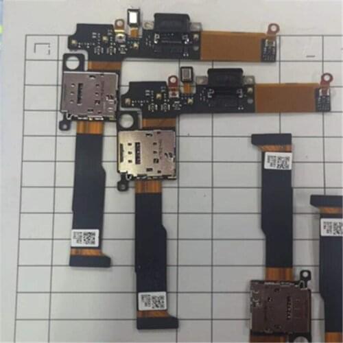 100% Original For Nokia 8 Sirocco OEM Charging Port PCB Board USB Charging Dock +SIM Card Connector Replacement For Nokia 8S