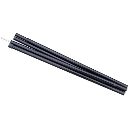 2 Pack Tarp Support Poles Canopy Awning Tent Rod 4-Section Portable Sticks