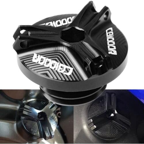 For Honda CB1000R 2008-2020 CB 1000 R NEOSPORTCAFE 2018-20 M20*2.5 Motorcycle Aluminum Oil Filler Cap Plug Cover Engine Oil Cup