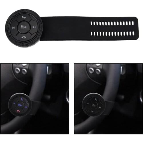 Remote Control Button Wireless For Car Radio DVD GPS Navigation Car Steering Wheel Control Button Bluetooth