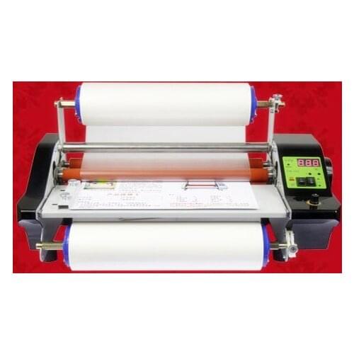 AIPU FM360S stepless speed regulation laminating machine electronic temperature control single and sided a heating mode