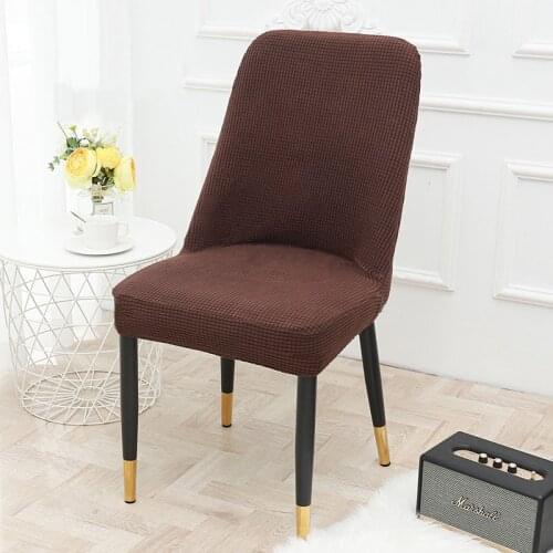 Chair Cover Stretch Dining Room Spandex Elastic Chair Covers Seat Case for Banquet Wedding Dinner Restaurant housse de chaise