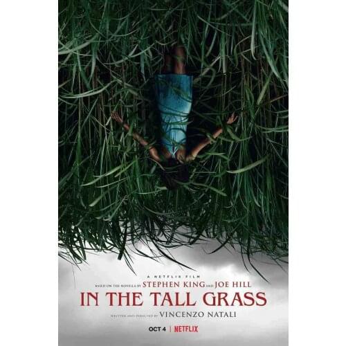 D0267 in the tall grass movie Silk Fabric Poster Art Decor Indoor Painting Gift