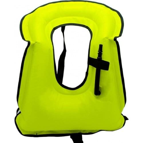 Childrens Buoyancy Vest Float Inflatable Snorkeling Swimming Life Vest Adjustable Water Safety Rescue Jacket With Safety Buckle