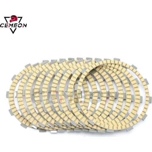For Motorcycle Cross Bones FLSTSB 2008-2011 Heritage Springer FLSTS 1998-2003 Clutch Friction Disc Clutch Plate Kit