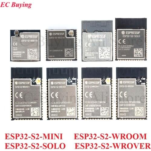 ESP32-S2-WROOM-I ESP32-S2-WROVER-I S2-WROOM S2-WROVER-I S2-WROVER 4MB ESP32 S2 WROVER WROOM 32bit WiFi MCU Wireless Module