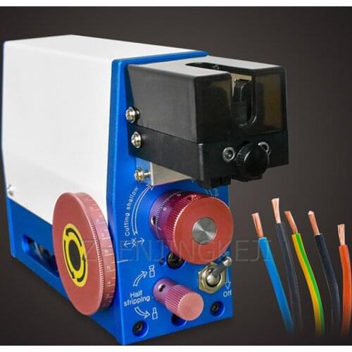 Inductive Pneumatic Stripping Machine Equipment Semi-Automatic Small Multi-Core Electronic Wire Wiring Harness Peeling Tools