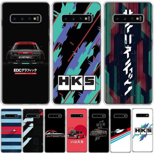 HKS Japan Cool Phone Case For Samsung GalaxyA90 A71 A70 A51 A50 A41 A40 A30 A21 A10 A9 A8 A7 A6Plus M30S A20E A01 A10S A20S Cove
