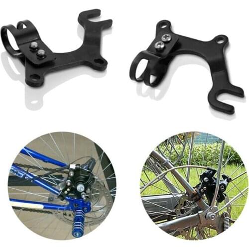 20/32mm Bicycle Mountain Disc Brake New Black MTB Bracket Frame Adapter Mounting Holder Cycling V Brake Rack Disc Accessories