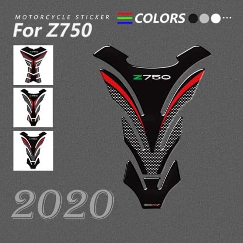 3D Motorcycle Stickers For Kawasaki Z750 2007 2008 2009 2010 2011 2012 Accessories Gas Oil Fuel Tank Pad Protector Decal