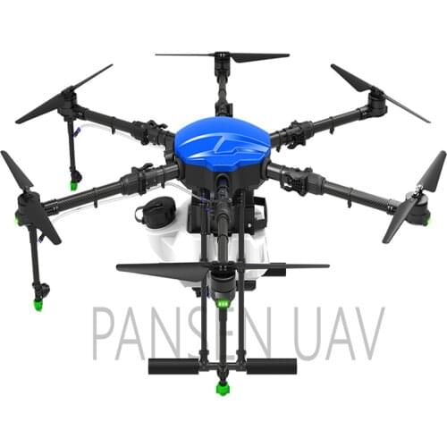 New Design EFT 616P Agricultural Spraying drone E616S 16KG 35mm 40mm Folding Wheelbase Frame With JIYI K++ Flight Control