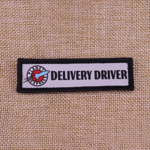 Planet Express delivery driver embroidery