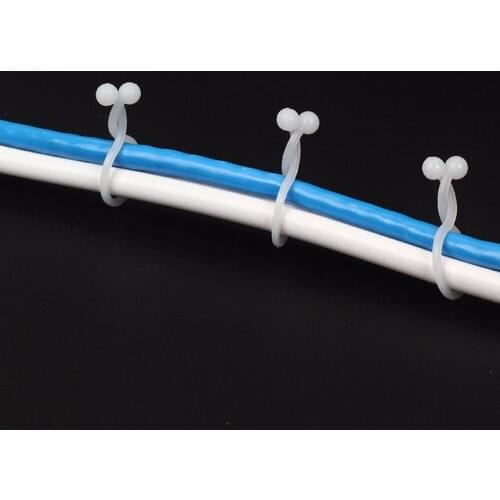 Sample support Dia.0.9'' cable tie releasable cable tie Diameter 22.3mm 0.9'' cable clip ,100pcs/lot