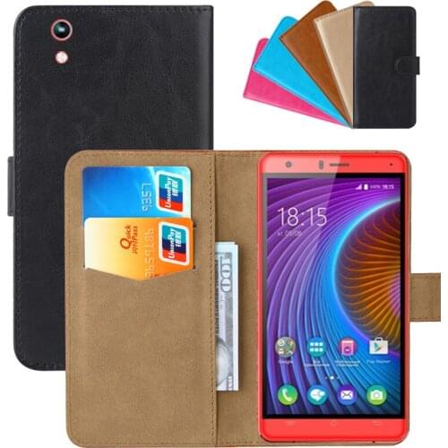 Luxury Wallet Case For BQ BQ-5503 Nice 2 PU Leather Retro Flip Cover Magnetic Fashion Cases Strap