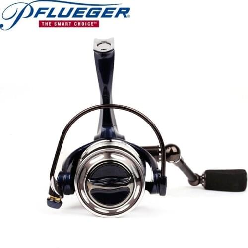Pflueger Patriarch 9530X 9535X 9540X Spinning Fishing Reel 9+1BB 5.2:1 6.4 Drag with Reel Bag Two Spool saltwater Lure Fishing