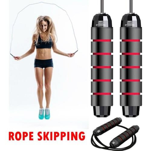 NEW Trend Jump Rope Skipping Heavy Jump Ropes Anti-Slip Handle for Double Unders Fitness Weight Loss Skip Workout Training Tool