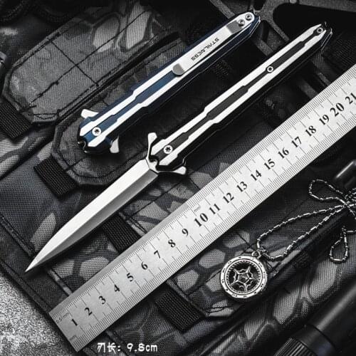 Folding Knife Outdoor Knife Tactical Knife Self-defense Knife Pocket Knife Sabre Tactical Knife Sharp Camping Knife