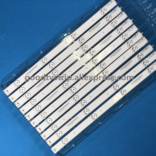 10 PCS/set LED backlight strip for SV0420A88 TX-42ASR600 REV3 A B 131126-WS-420-040-PEAR1-C5-R/L tx-42as500e V42FWSD01