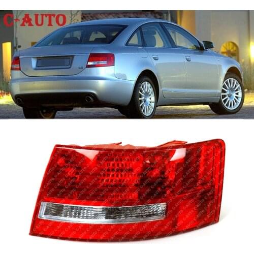 Car Rear Tail Lamp Light Brake light turn signal No Bulbs For Audi A6 S6 Quattro 2005 2006 2007 2008 4F5945096M 4F5945095M