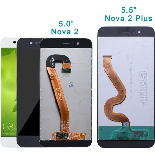 Huawei Nova 2 Plus LCD Display Touch Screen Digitizer Assembly BAC L23 L03 For Huawei Nova 2 LCD Nova2 PIC LX9 L29 L09 Screen