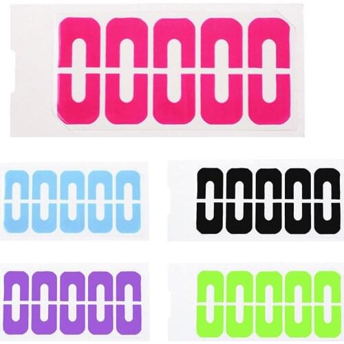 10pcs U-Shaped Nail Stickers Spill-Proof Nail Polish Varnish Protector