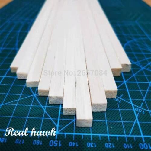 250 mm length 9 mm thickness width 10mm wood strip AAA+ Balsa Wood Sticks Strips for airplane/boat model DIY