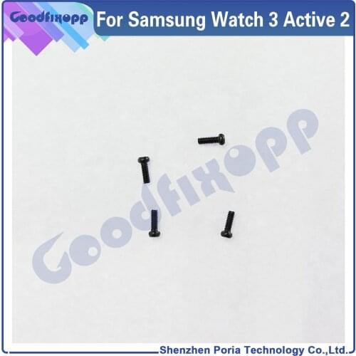 4PCS For Samsung Watch SM-R820 R820 R830 R840 R850 Back Rear Battery Cover Door Screws Housing Screw Nail Tack