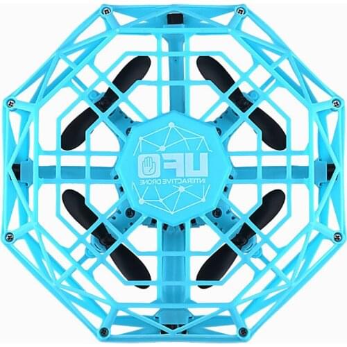 Anti-collision Flying Helicopter Magic Hand UFO Ball Aircraft Sensing Mini Induction Drone Kids Electric Electronic Toy