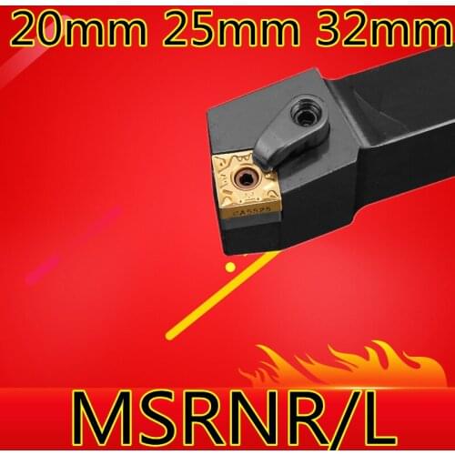 1PCS MSRNR2020K12 MSRNR2525M12 MSRNR3232P12 MSRNL2020K12 MSRNL2525M12 MSRNL CNC Lathe Cutting Tools External Turning Tool Holder