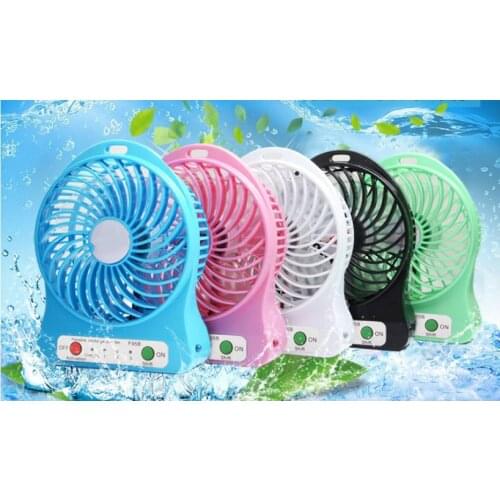 Parts Gongtian bajiaoshan portable rechargeable battery dormitory dual-purpose mini electric fan NEW