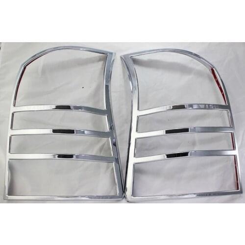 For Toyota Wish 2003 2004 2006 2008 2009 ABS Chrome plated Rear Light Lamp Cover Trim Tail Light Cover2pcs