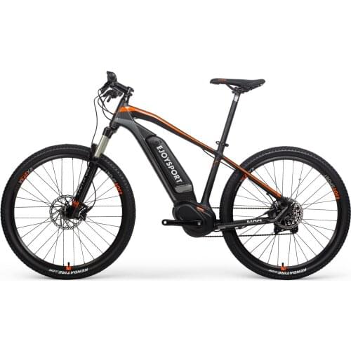 27.5-inch Electric Mountain Bike Li-ion Powered Sports Bike emtb bafang mid motor torque sensor electric assist off-road bicycle