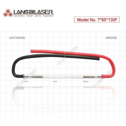 Intense pulsed light bulbs : 7*65*130F - wire ( 5 pieces order ), huafeilaser lamp , IPL lamps for yagelaser