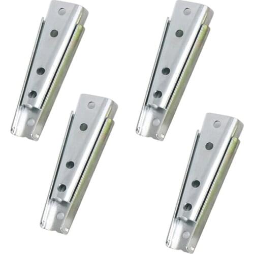 JFBL Hot 4 Pairs Sofa Furniture Connector Sofa Latch Sofa Slider Tapered Diagonal Bolt for Furniture Hardware Accessories