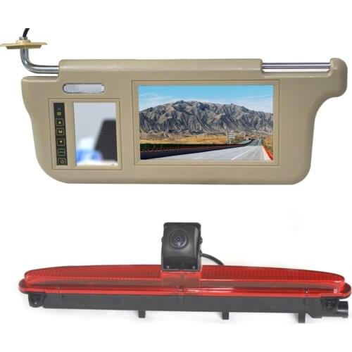 Vardsafe VS618V Sun Visor Rear View Mirror Monitor & Reversing Camera for Iveco Daily (2014 - Current)