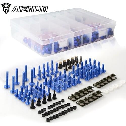 Motorcycle Fairing Bolts Screws Body Spring Bolts Kit For YAMAHA YZF R1 R3 R15 R25 R1M R125 FZ8 FZ1 FAZER FZ6 FZ6N FZ6S FZ6R