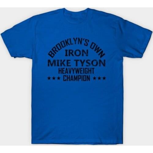 Mike Tyson Boxing Custom Design Mens T Shirt Brooklyn Pride Boxing Legend
