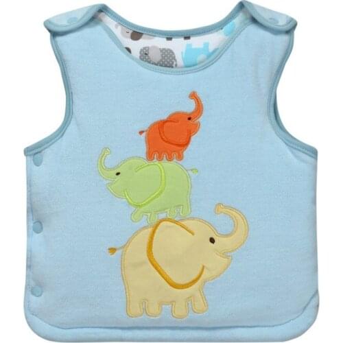 New Baby Vest For 1-3 Years Girls Boys Childrens Sleeveless Warm Vests For Spring Autumn Winter Kids Waistcoat KF225