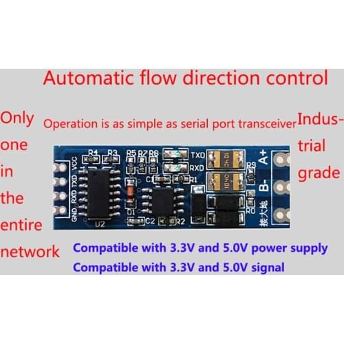 Single Chip Microcomputer TTL Turn RS485 Module 485 Turn UART Serial Port Level Transfers Hardware Automatic Flow Control