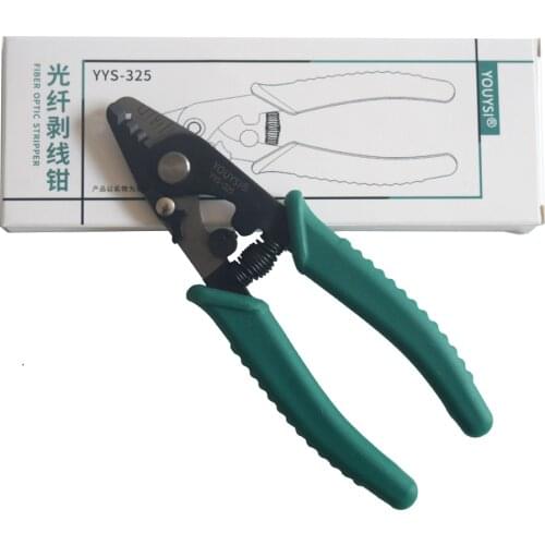 YYS-325 3-port Fibre Stripper Fiber Stripping Pliers / Wire Strippers Three Hole Stripper Plier for Miller Tool steel