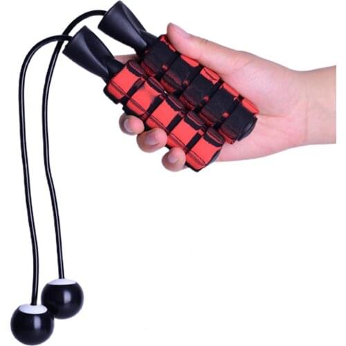 1 Pair Wireless Jump Rope Weighted Reusable Gradient Black Red B Bearing Small Ball Skipping Rope for Gym Fitness Accessories