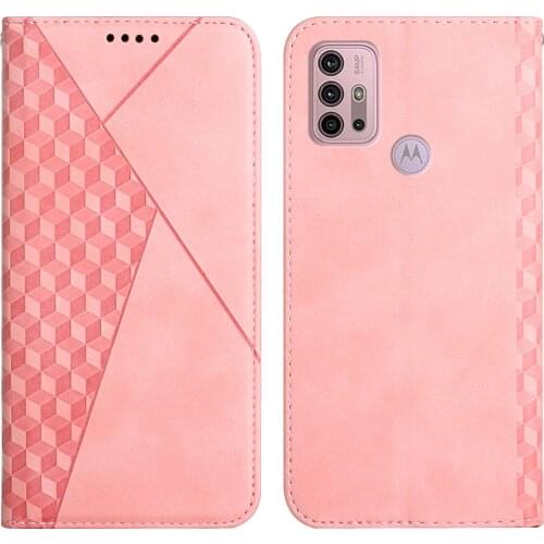 Skin Feeling Retro Vintage PU Leather Card Slot Pocket Magnet Shockproof Case for Motorola Moto G30 / G10 Kickstand Cover
