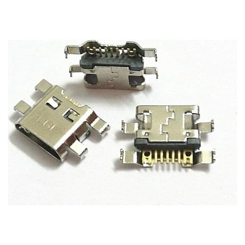 500pcs Micro mini USB Charger Charging Port For LG K10 K420 K428 k10 2017 X400 K121 M250 jack socket Connector Dock plug