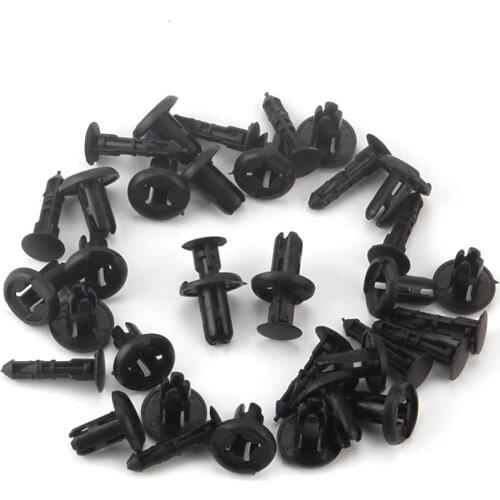 BBQ@FUKA 20x 8mm ATV Fender Clip Retainer 450r Fit For ltr450 yfz450 Polaris KingQuad Foreman 400 Foreman 450 Rancher 350