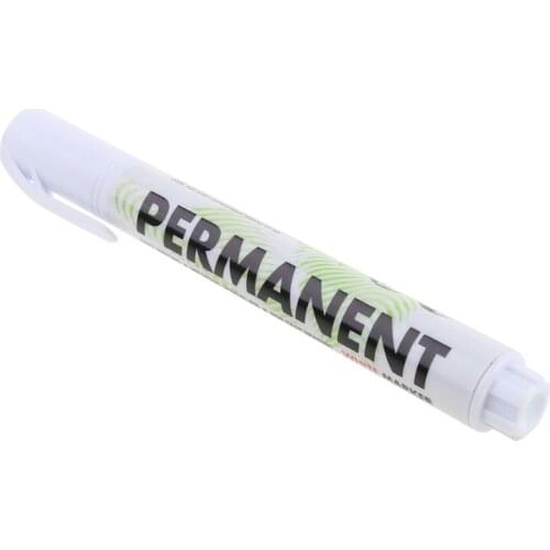 White Marker Pen Paint Oil Car Tire Marker Pen Waterproof Paint Graffiti Pen G6DD