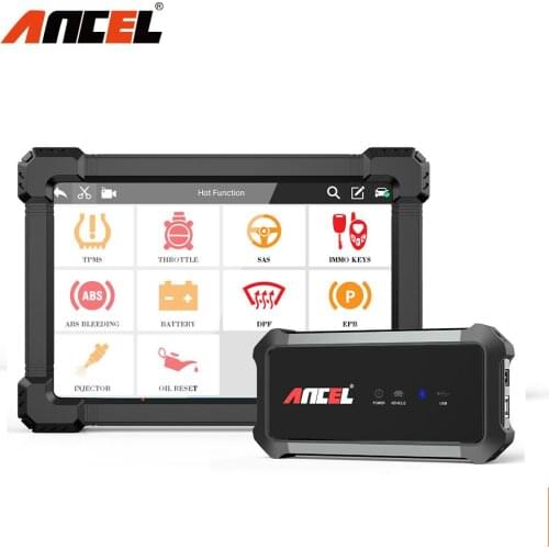 ANCEL X7 Diagnostic Auto Scanner OBD2 Car Diagnosis Tools Full System EPB ABS TPMS Reset Service OBD 2 Scanner Automotivo
