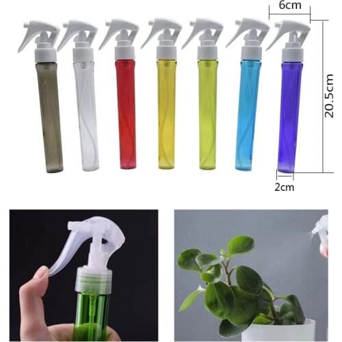 1PCS Mini plastic Transparent Colorful Spray Bottle Portable Watering Can Beauty Salon Tools High Pressure Refillable Bottle