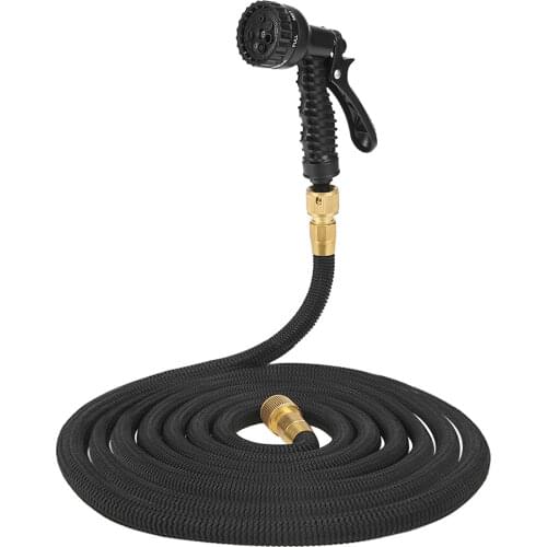 25ft-100ft Multi-functional Garden Hose Expandable Flexible Water Hose Pipe Watering Kits with Spray Gun Irrigation System